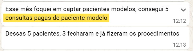 Print de mensagem real de cliente Reconecta